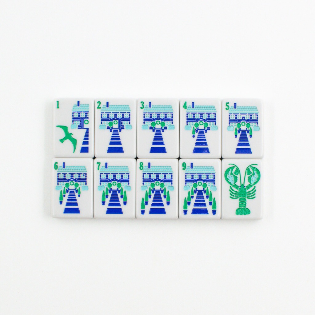 My Fair Mahjong | THE NEW ENGLAND SERIES | Mahjong with Nautical Flair