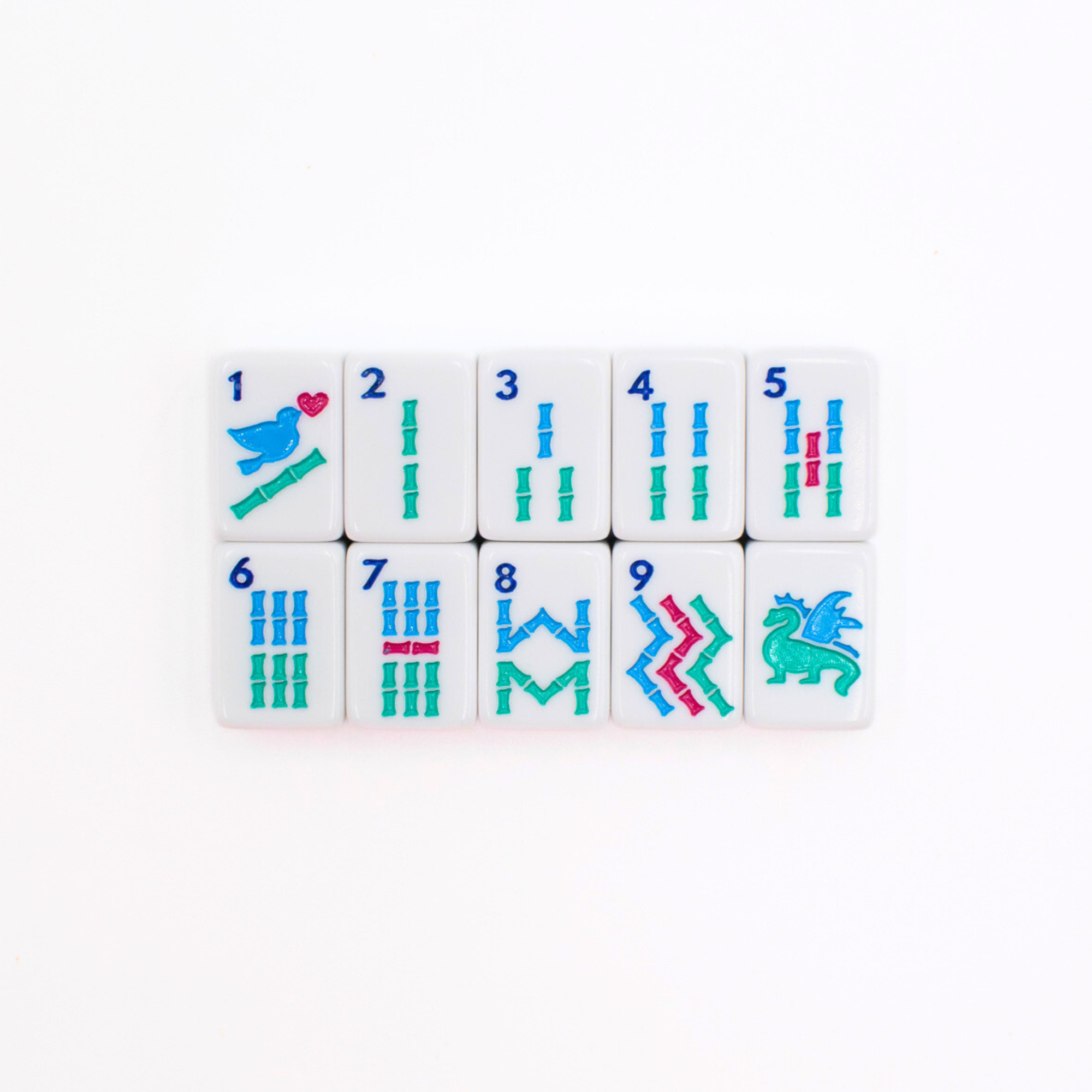 My Fair Mahjong | MINI TRAVEL MAHJONG  |  Mini Anywhere Series  |  White