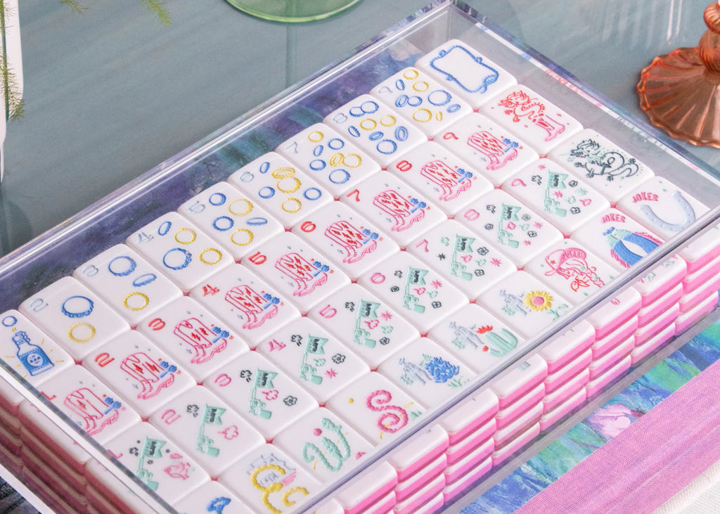 Miss Mahjong | Miss Cowgirl: Mahjong Tile Set