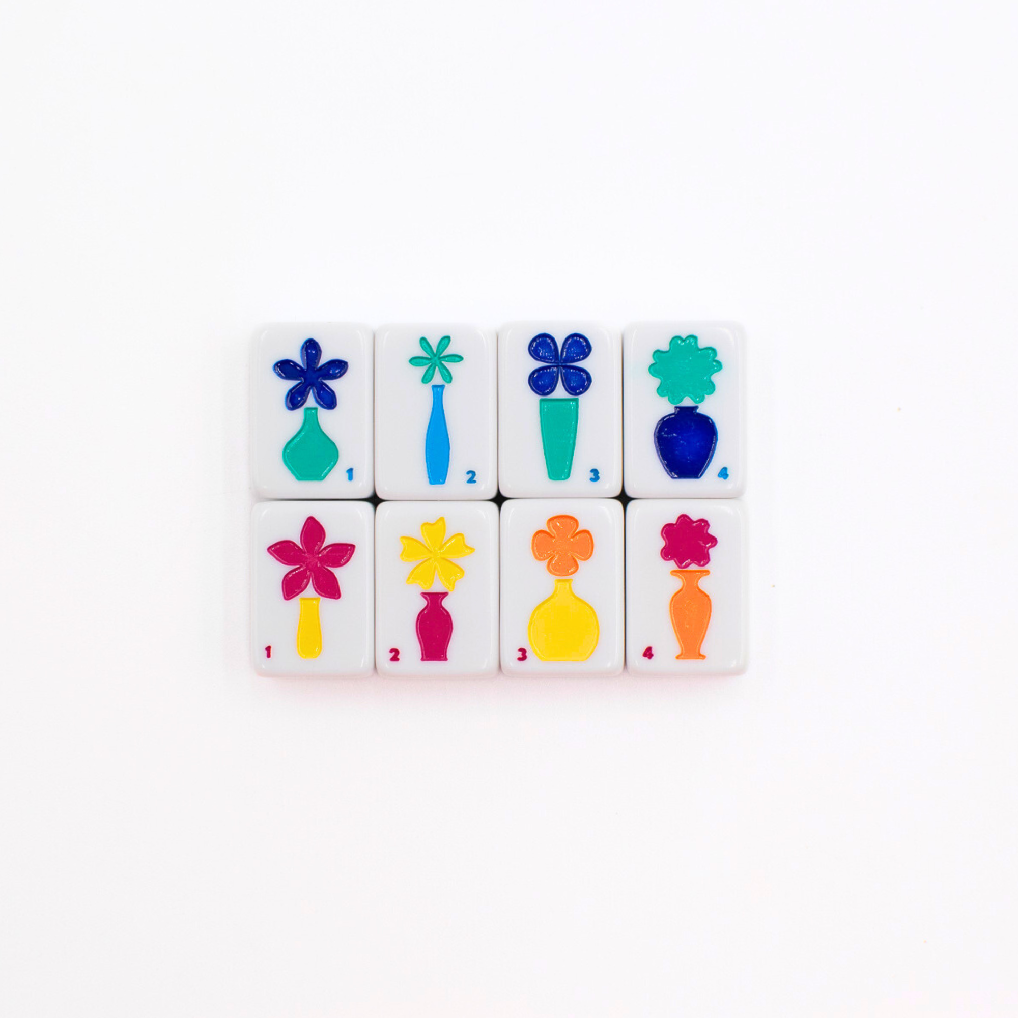 My Fair Mahjong | MINI TRAVEL MAHJONG  |  Mini Anywhere Series  |  White