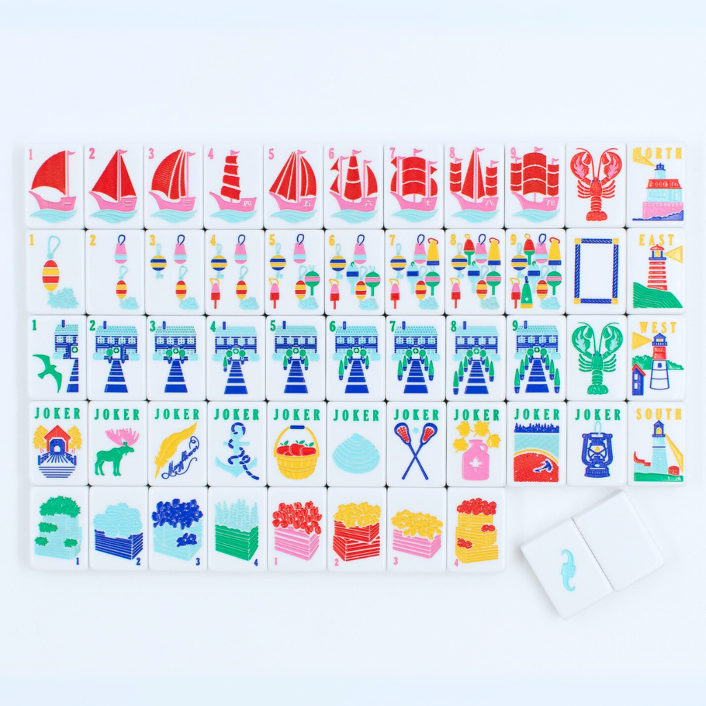 My Fair Mahjong | THE NEW ENGLAND SERIES | Mahjong with Nautical Flair