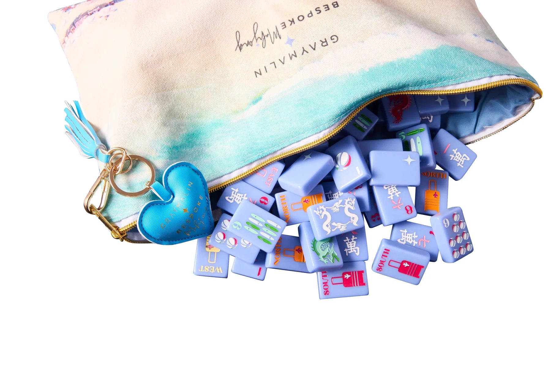 Bespoke Mahjong | Bespoke X Gray Malin Beach Club Mahjong Tiles