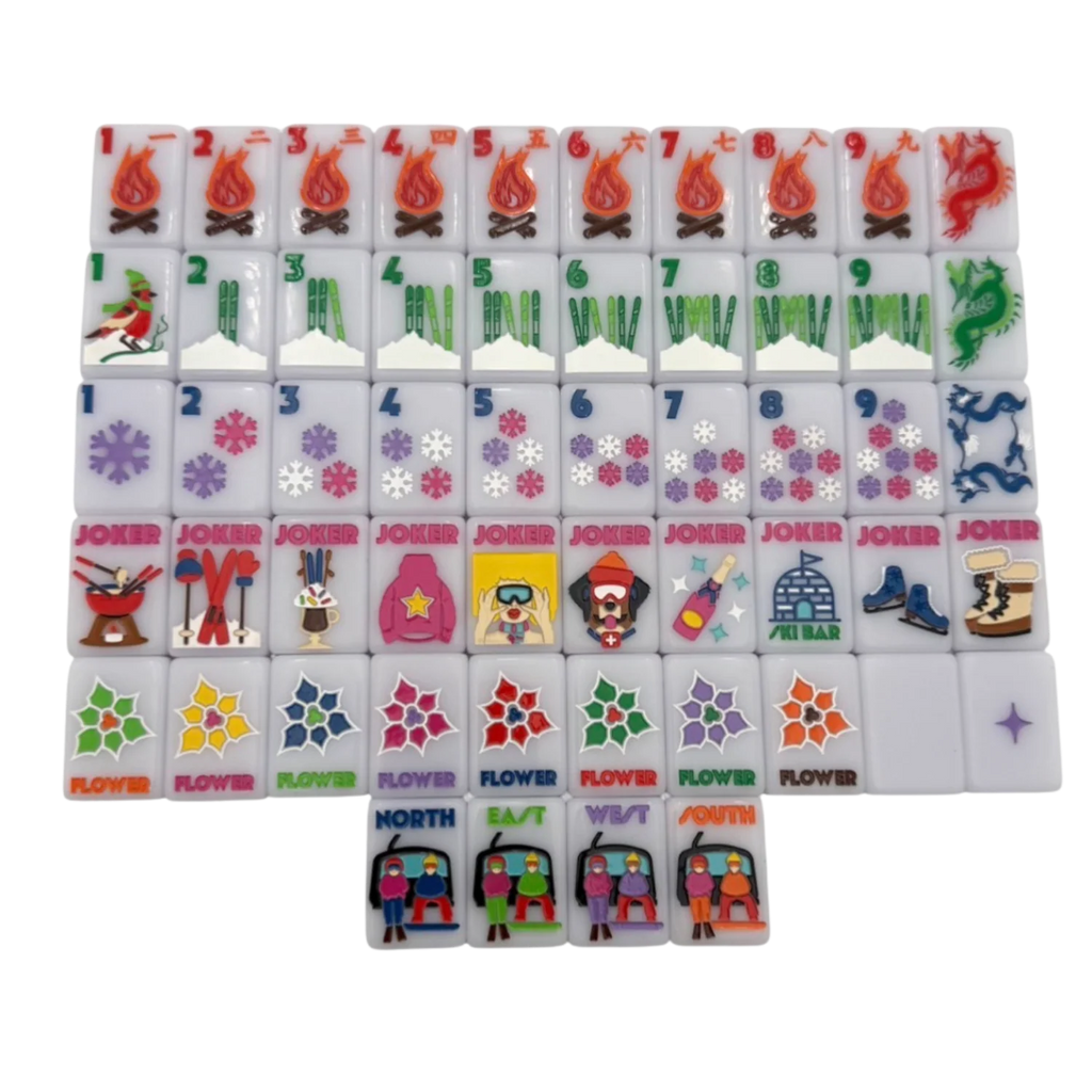 Bespoke Mahjong | The Chalet - Frosty Lilac