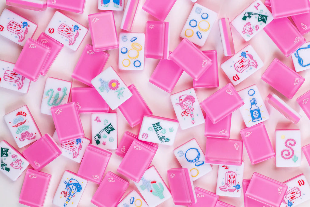 Miss Mahjong | Miss Cowgirl: Mahjong Tile Set