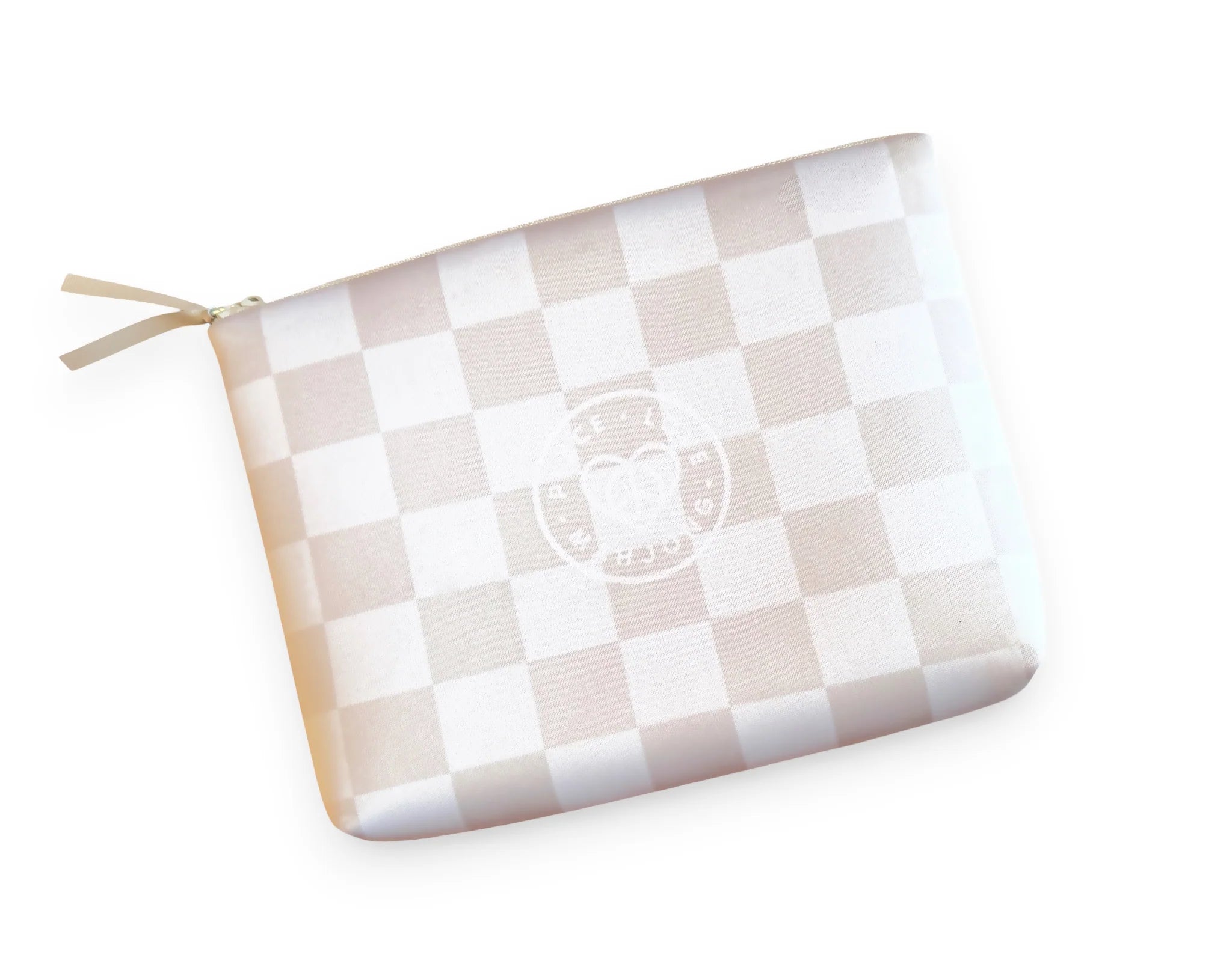Peace Love Mahjong | Mod French Blue Mahjong Tiles + Tile Pouch + Dice