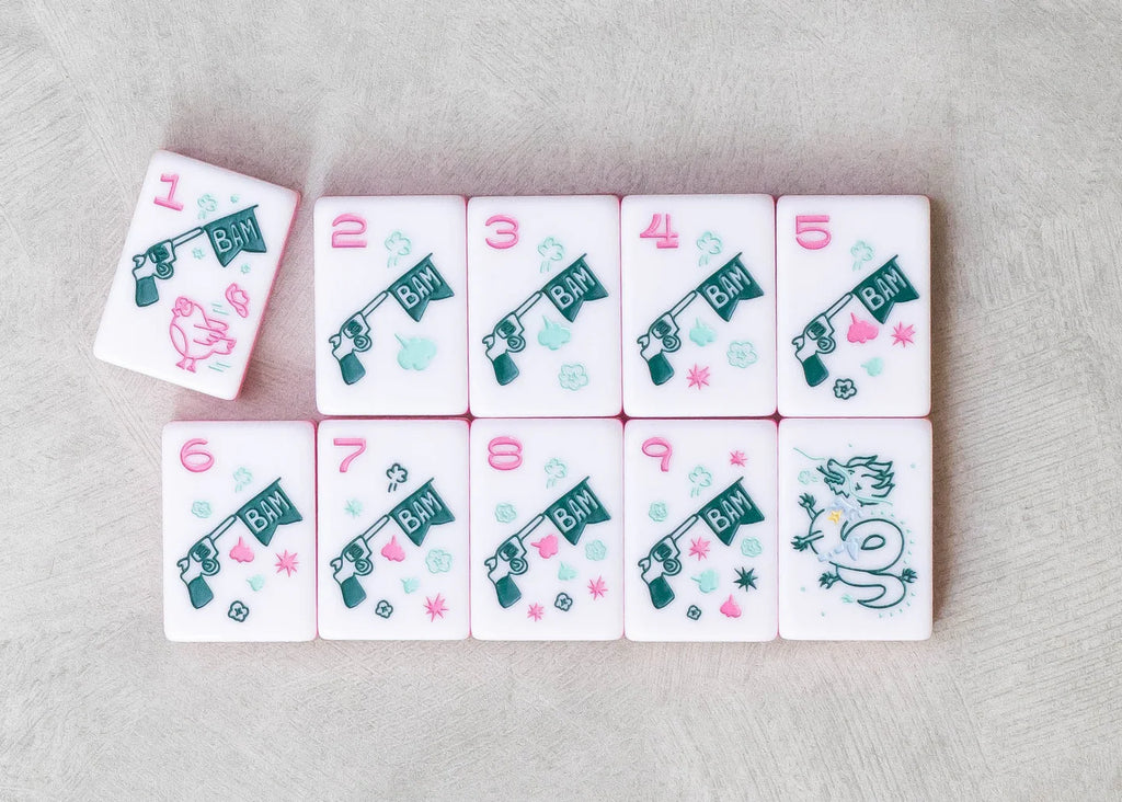 Miss Mahjong | Miss Cowgirl: Mahjong Tile Set