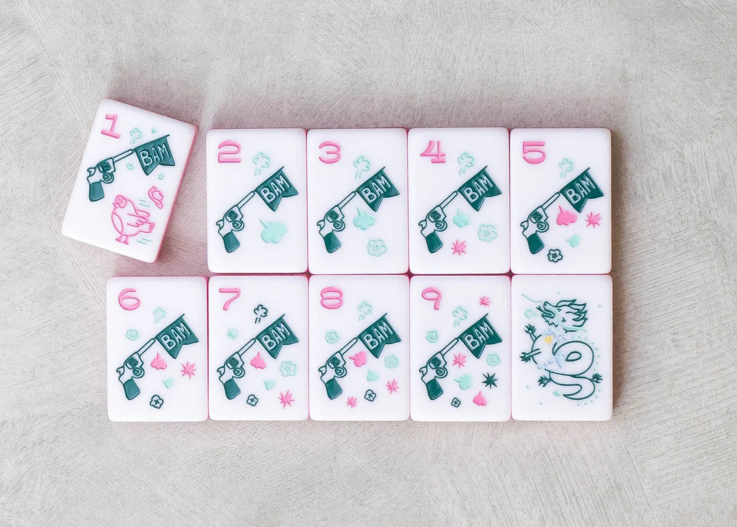 Miss Mahjong | Miss Cowgirl: Mahjong Tile Set