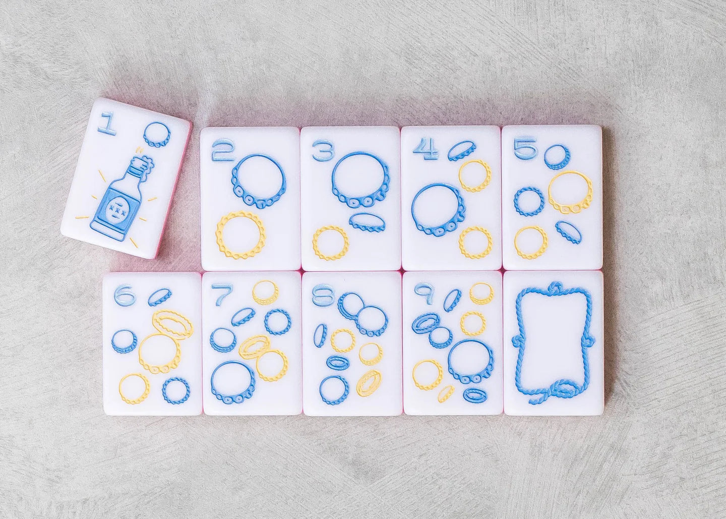 Miss Mahjong | Miss Cowgirl: Mahjong Tile Set