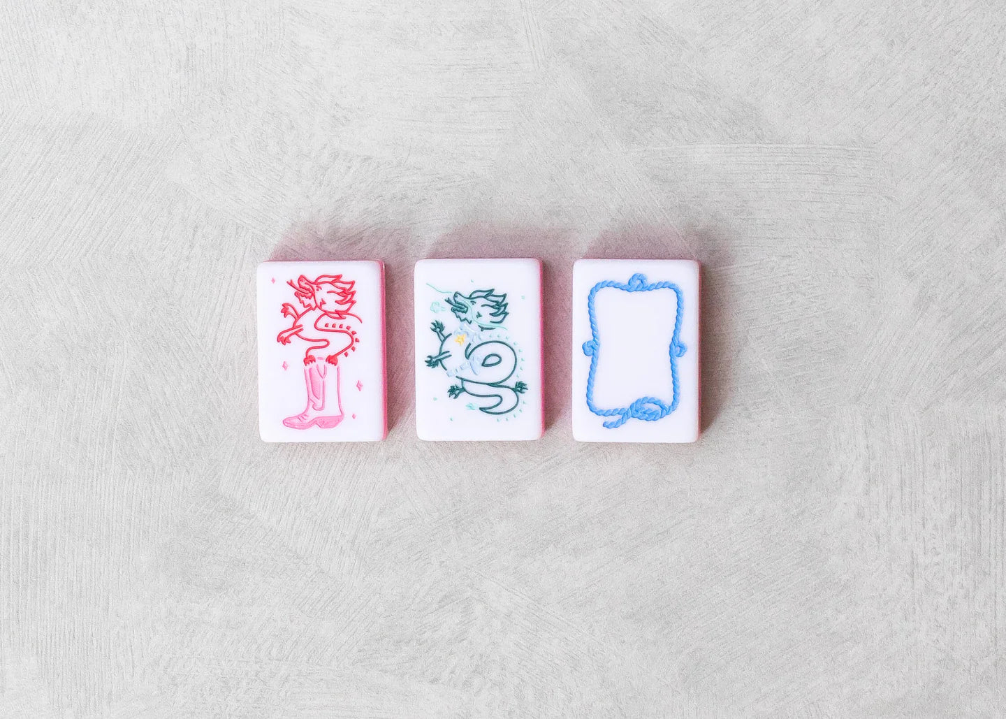 Miss Mahjong | Miss Cowgirl: Mahjong Tile Set