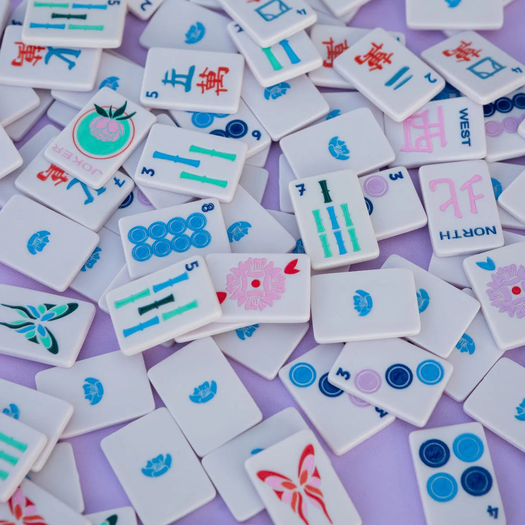 The Mahjong House | Pale Violet Travel Mahjong Set (as featured on Oprah's O List)