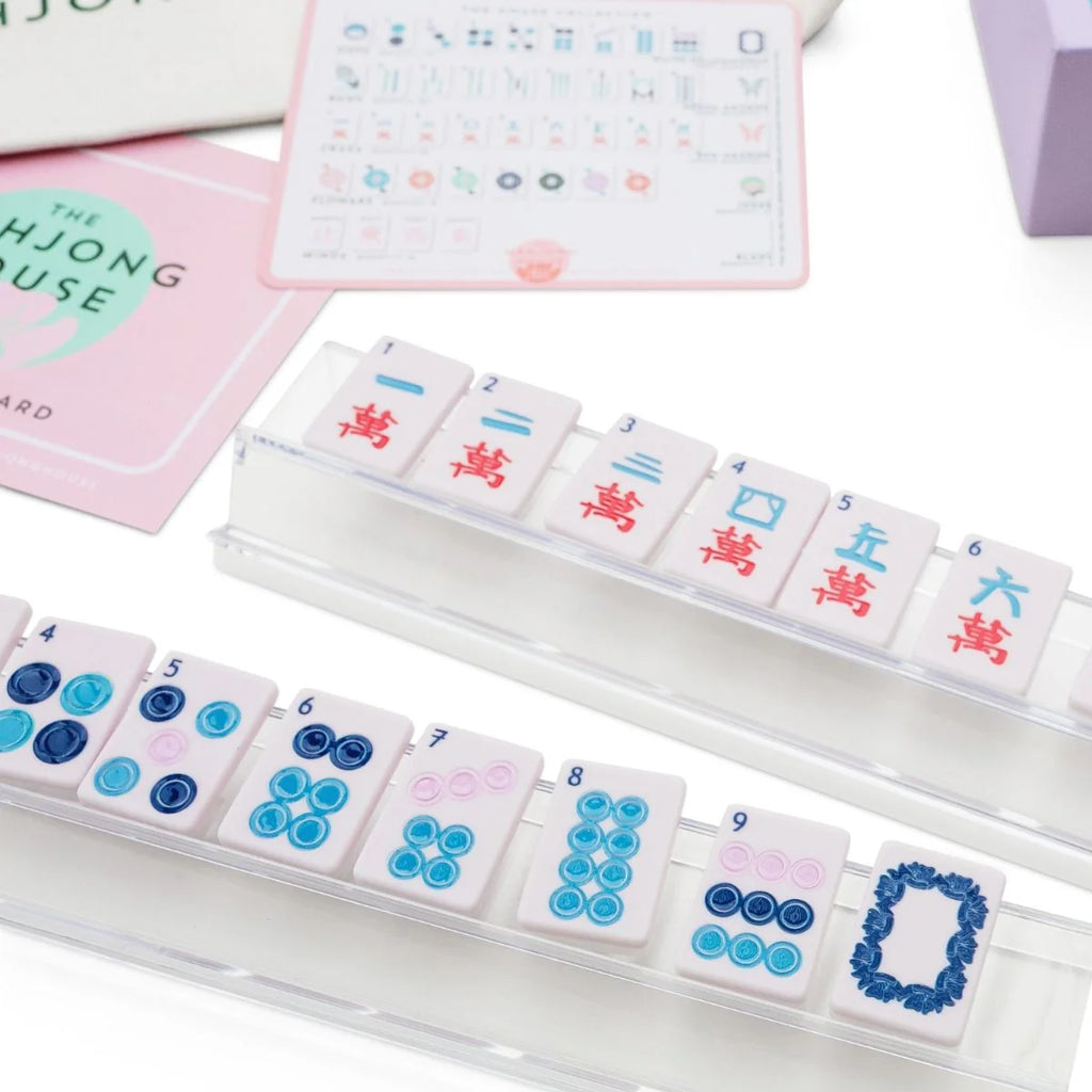 The Mahjong House | Pale Violet Travel Mahjong Set (as featured on Oprah's O List)