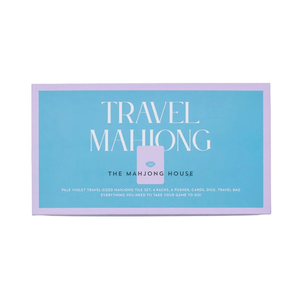 The Mahjong House | Pale Violet Travel Mahjong Set (as featured on Oprah's O List)