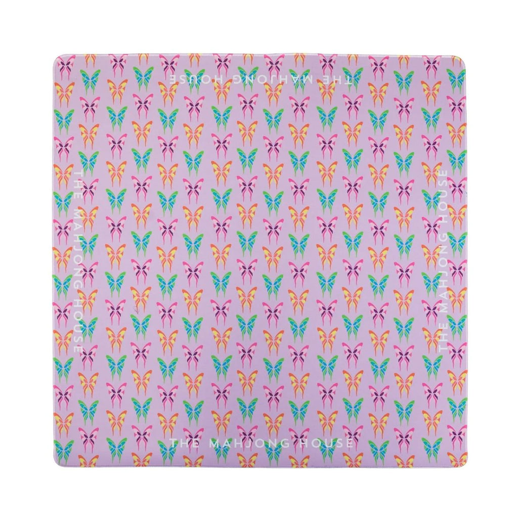The Mahjong House | Plum Garden Double-Sided Mahjong Mat
