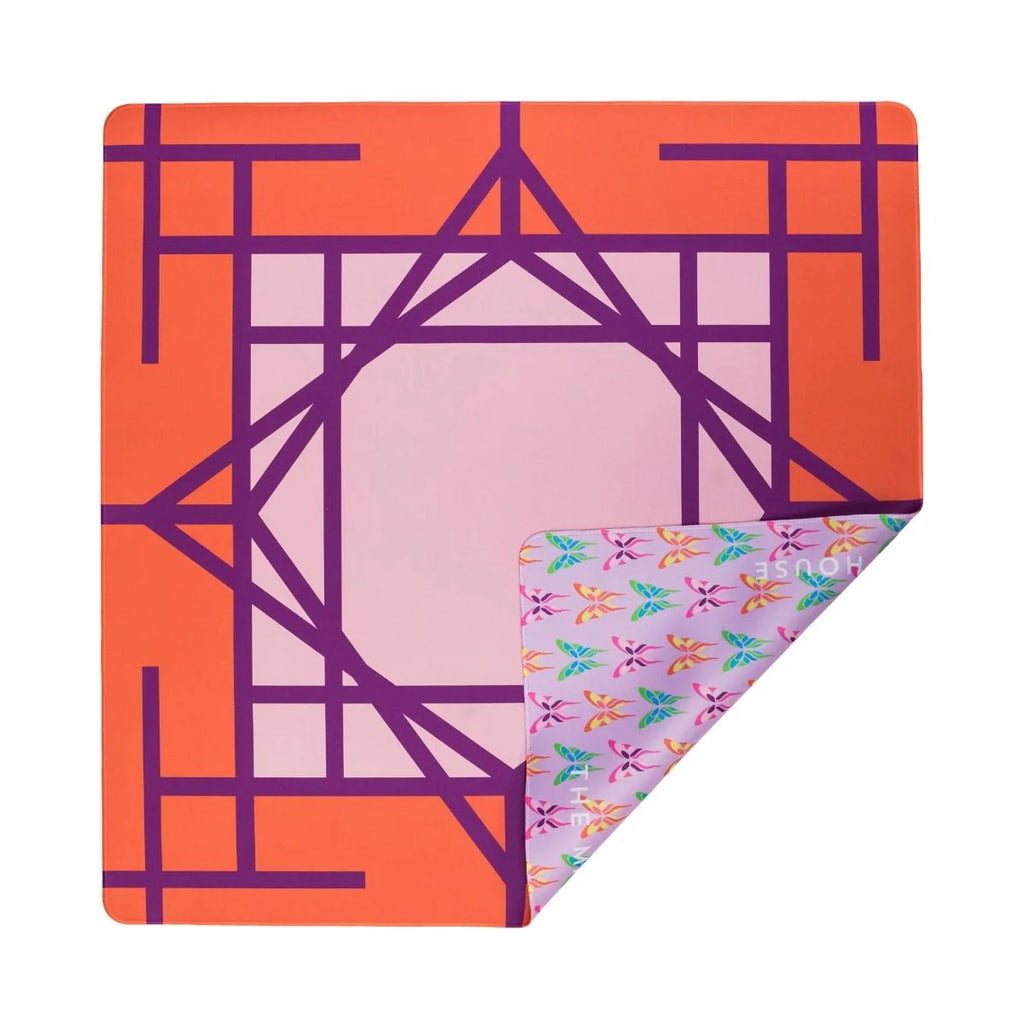 The Mahjong House | Plum Garden Double-Sided Mahjong Mat