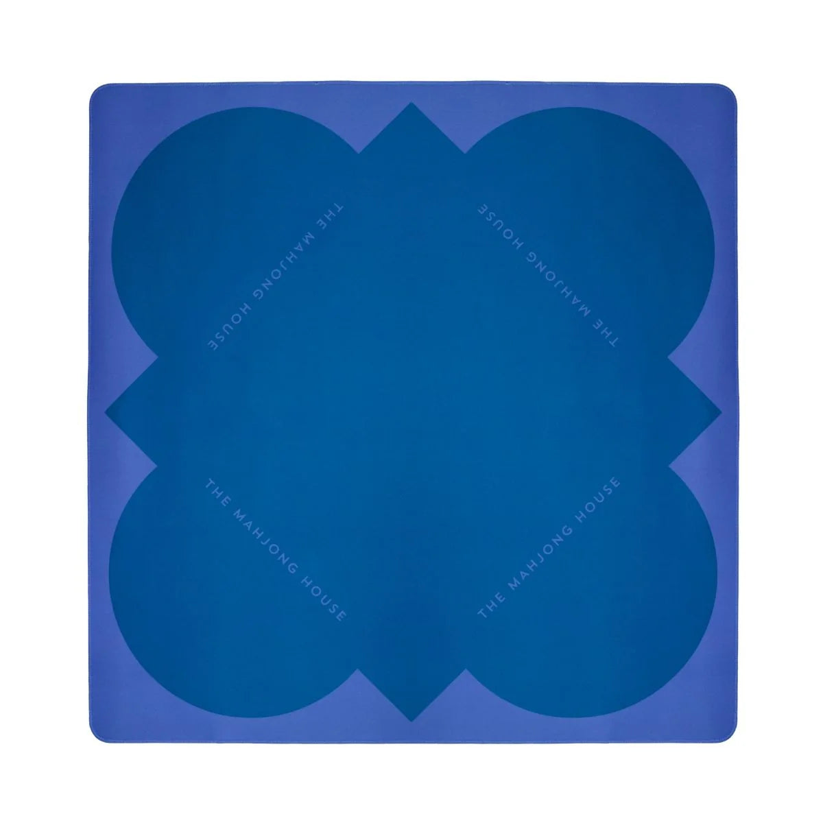 The Mahjong House | Sapphire Table Double-Sided Travel Mahjong Mat