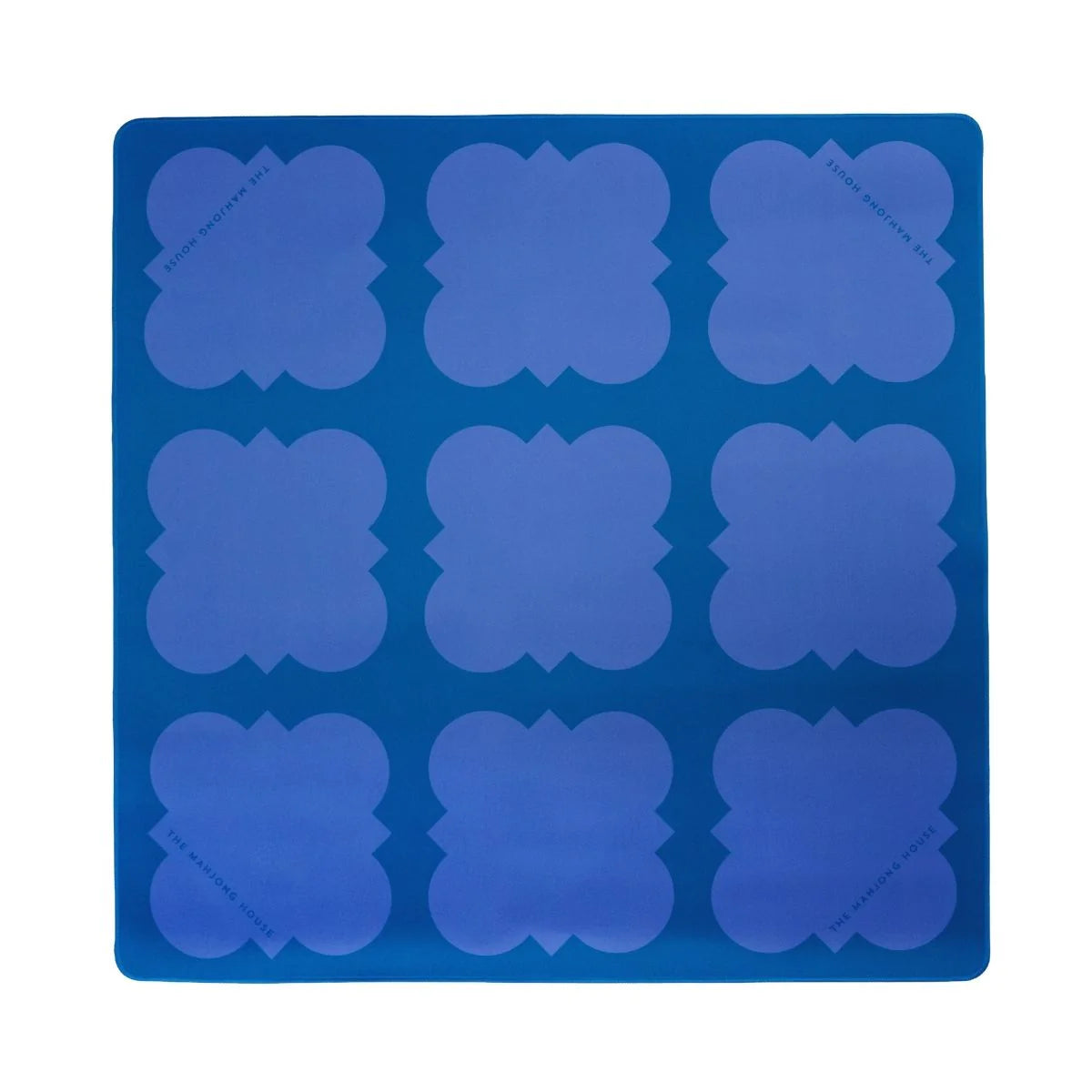 The Mahjong House | Sapphire Table Double-Sided Travel Mahjong Mat