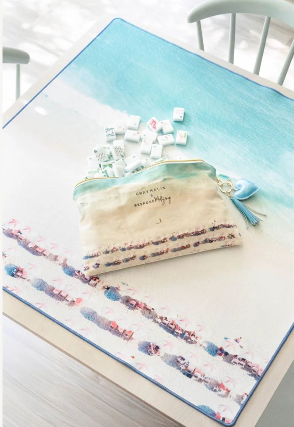 Bespoke Mahjong | Bespoke X Gray Malin Beach Club Mahjong Tiles