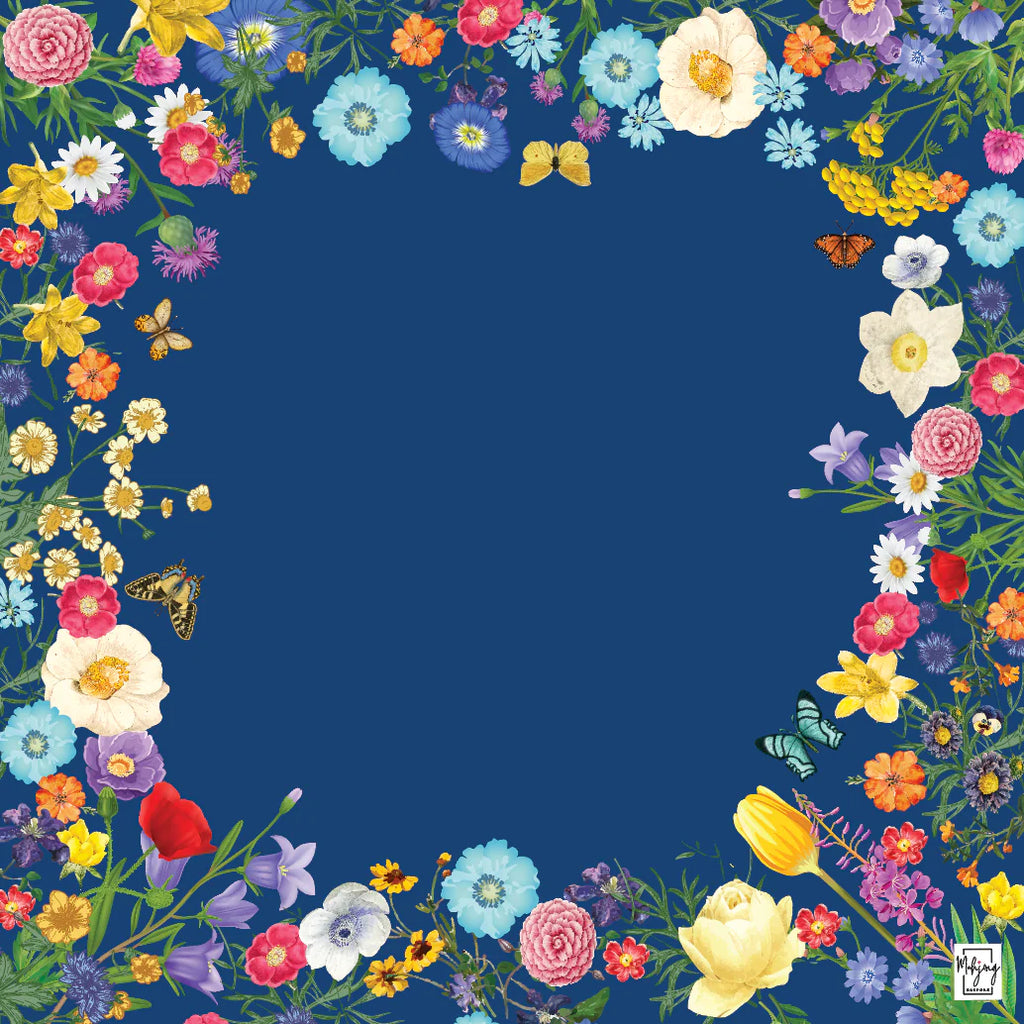 Bespoke Mahjong | SAPPHIRE BLUE GARDEN MAT
