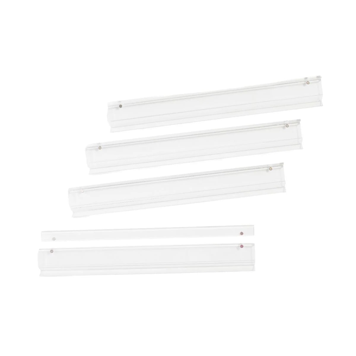 The Mahjong House | Set of 4 Clear Mahjong Racks