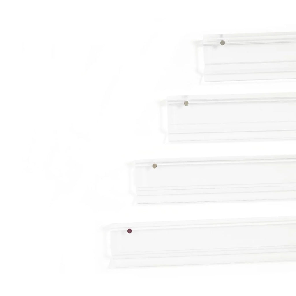 The Mahjong House | Set of 4 Clear Mahjong Racks