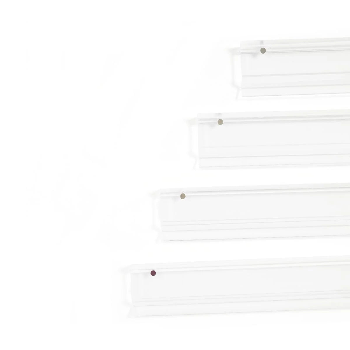 The Mahjong House | Set of 4 Clear Mahjong Racks
