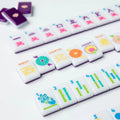The Mahjong House - The Brights! Plum House Tiles
