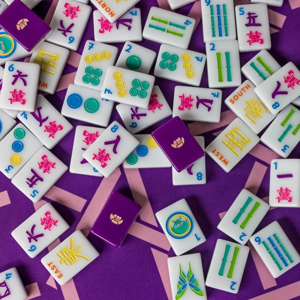 The Mahjong House - The Brights! Plum House Tiles