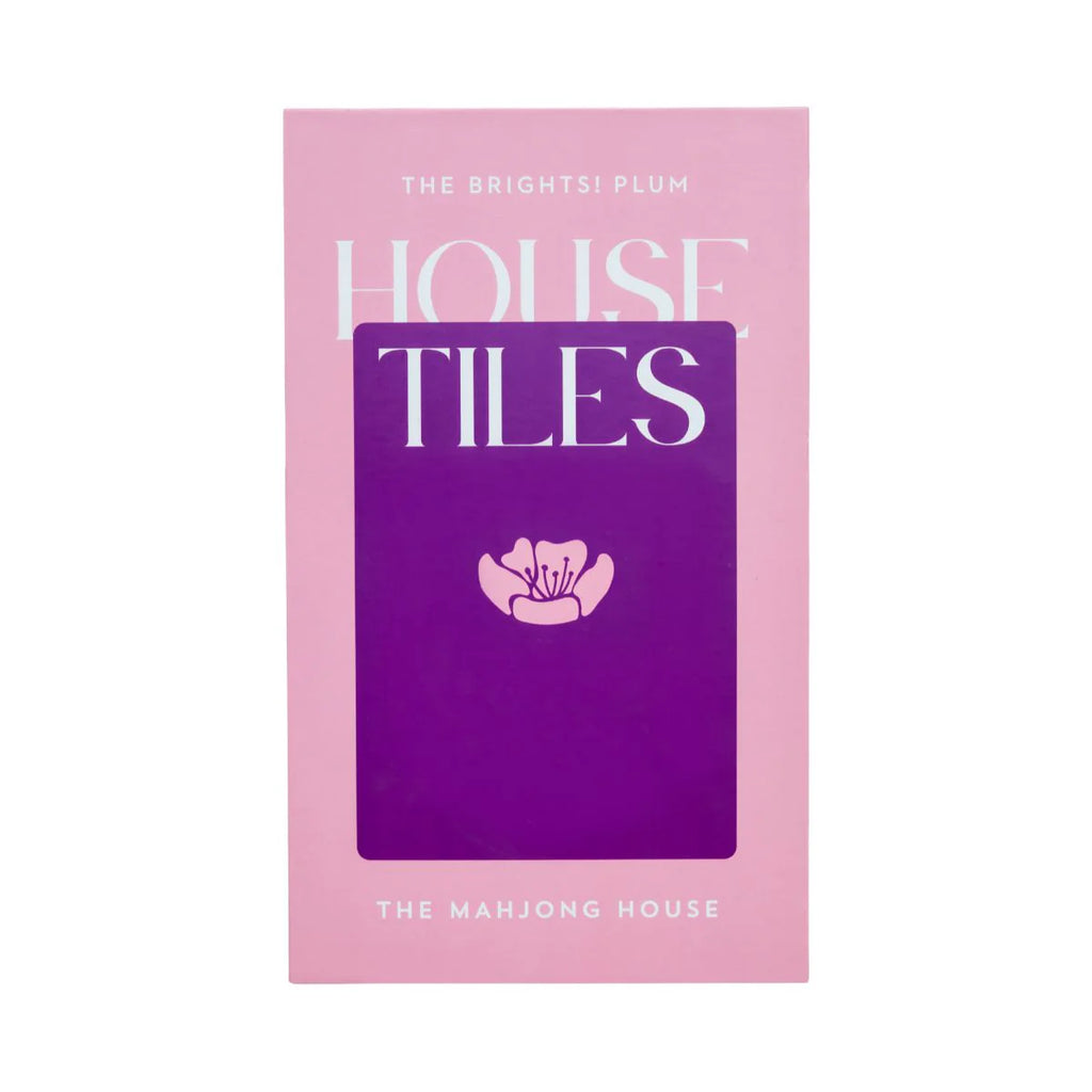 The Mahjong House - The Brights! Plum House Tiles