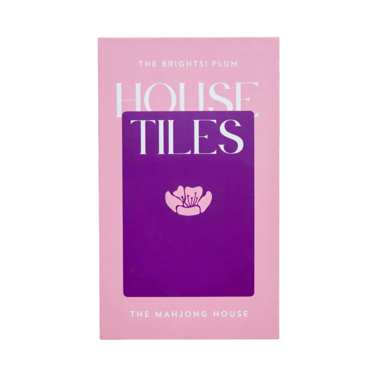 The Mahjong House - The Brights! Plum House Tiles