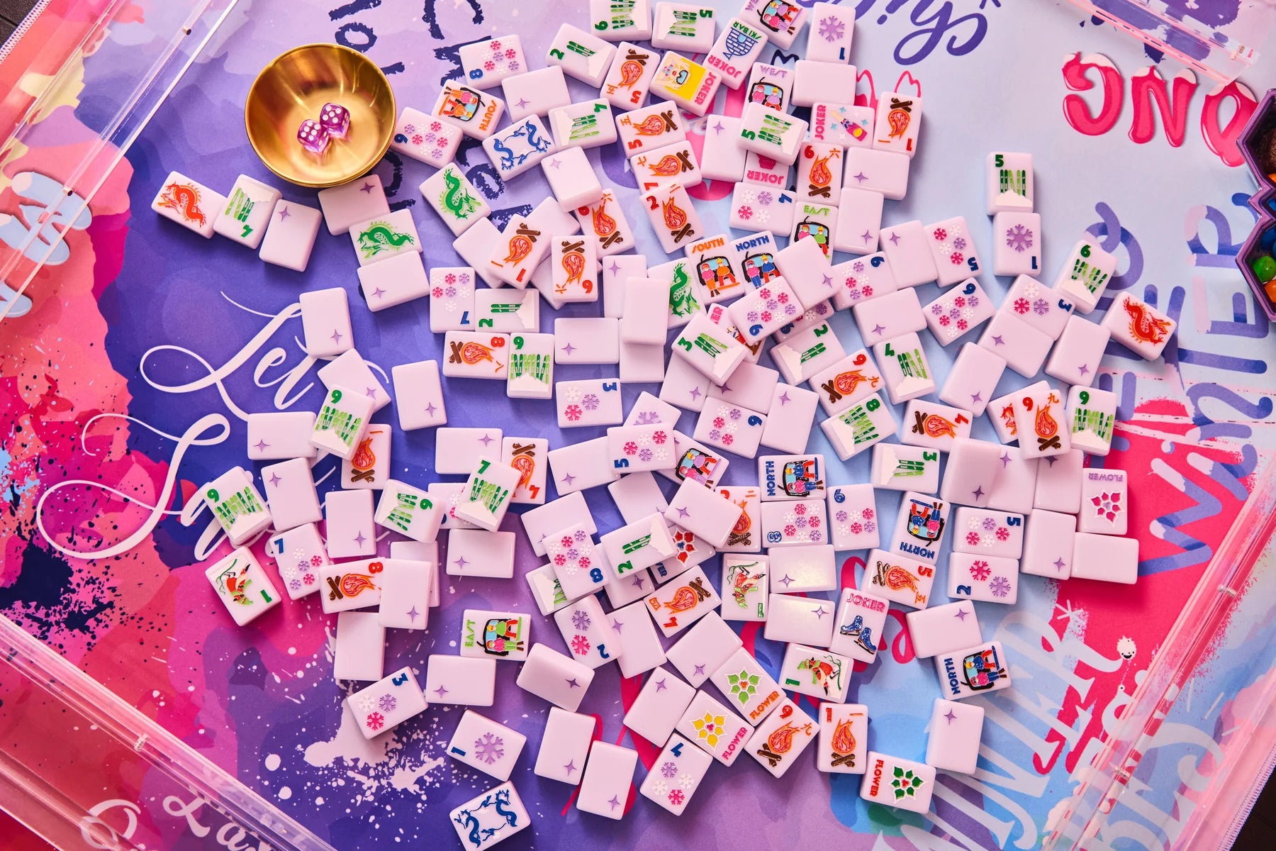 Bespoke Mahjong | The Chalet - Frosty Lilac