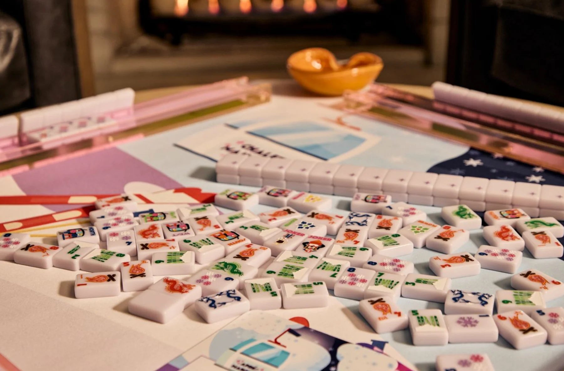 Bespoke Mahjong | The Chalet - Frosty Lilac